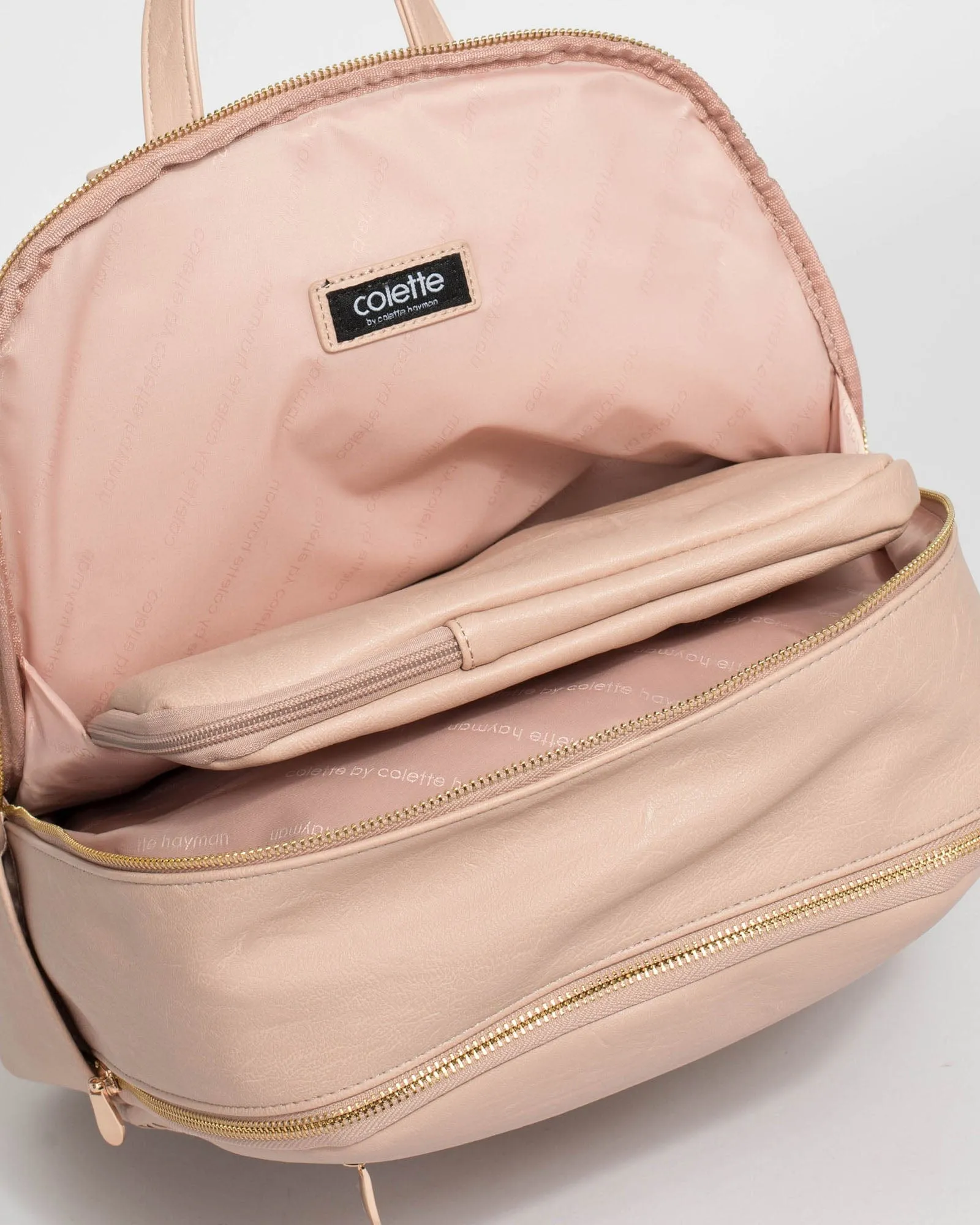 Pink Tabea Laptop Backpack