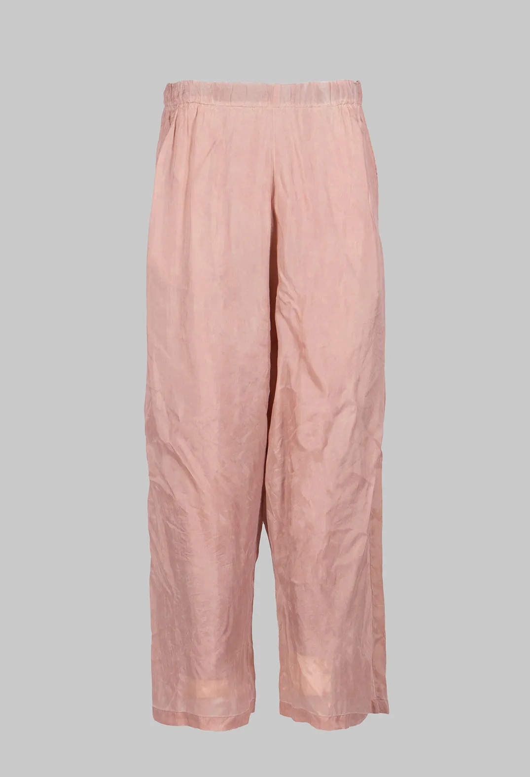 Pull on Straight Trousers in Amaretto Cloud