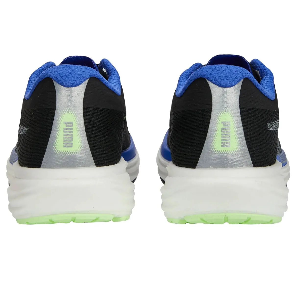 Puma Deviate Nitro 2 Running Shoes - Mens - Puma Black/Royal Sapphire/Fizzy Lime