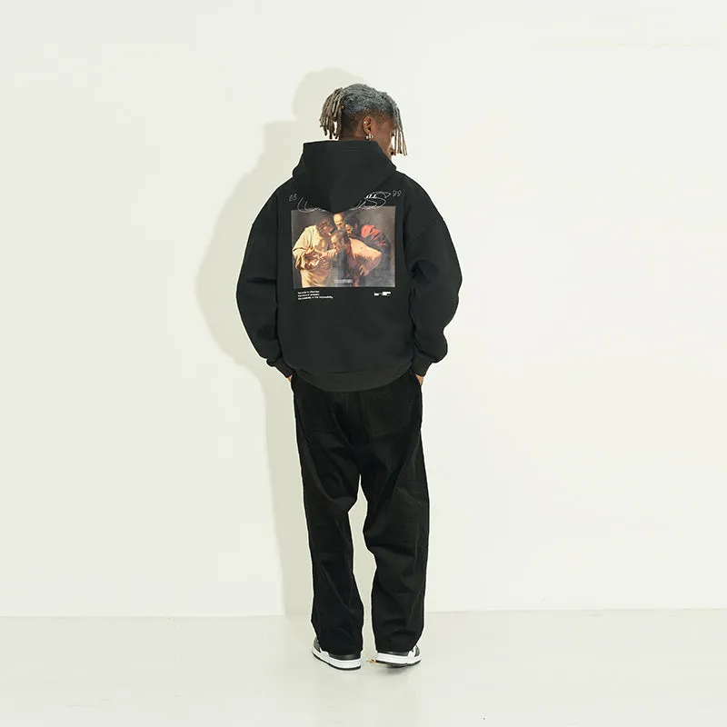 Religious Oil Painting Hoodie