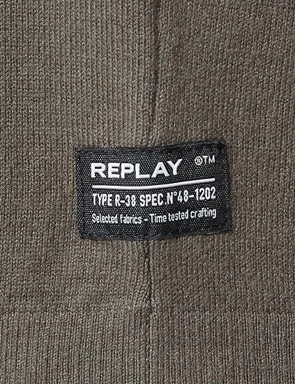 Replay Uk2505 G23138 Knitwear 432 Olive