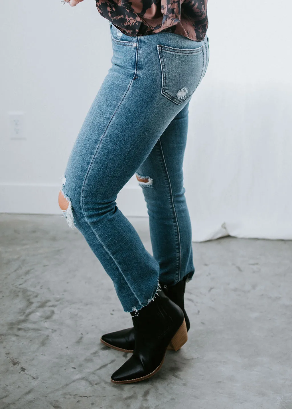 Rizzo Cropped Boot Jean