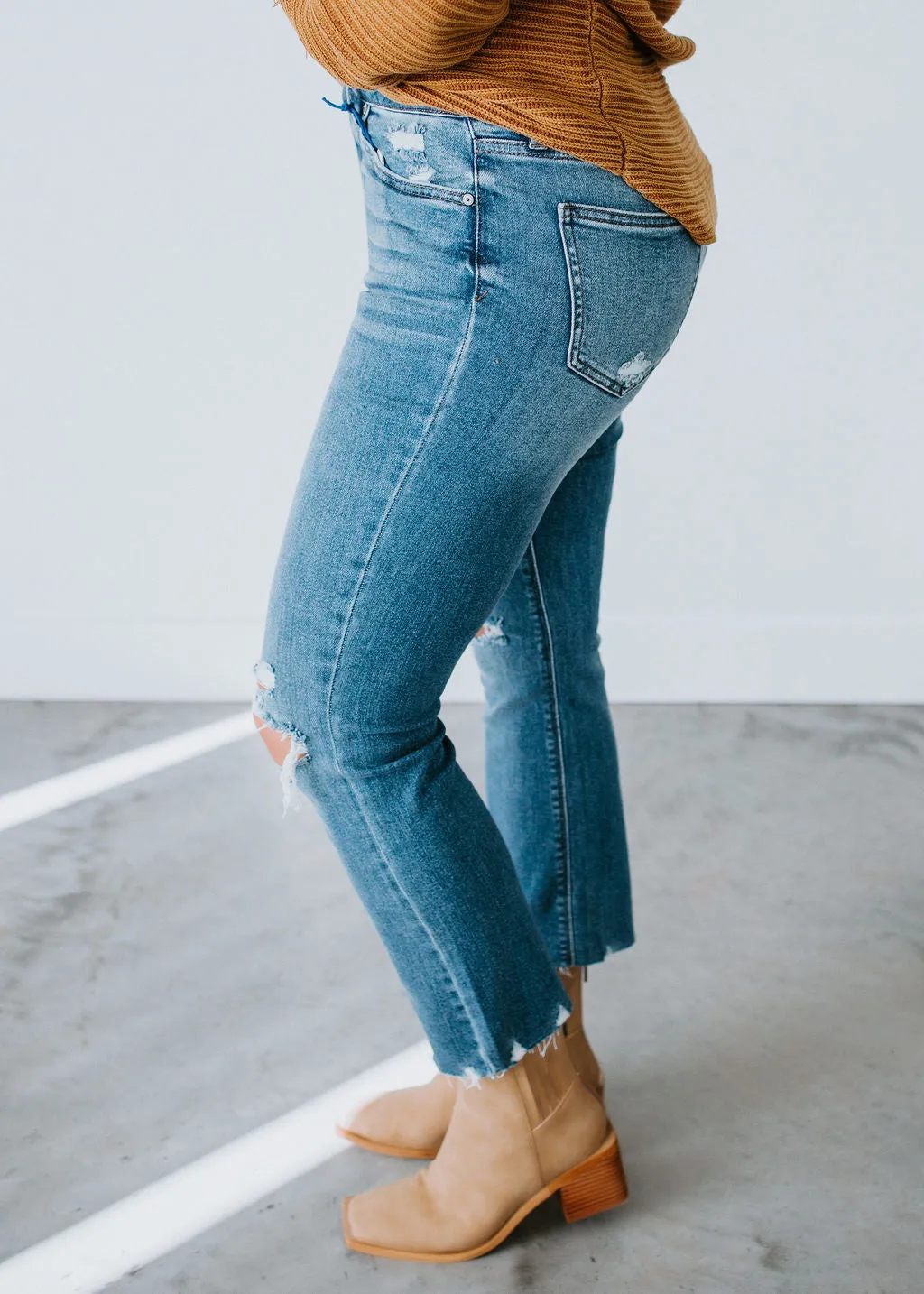 Rizzo Cropped Boot Jean