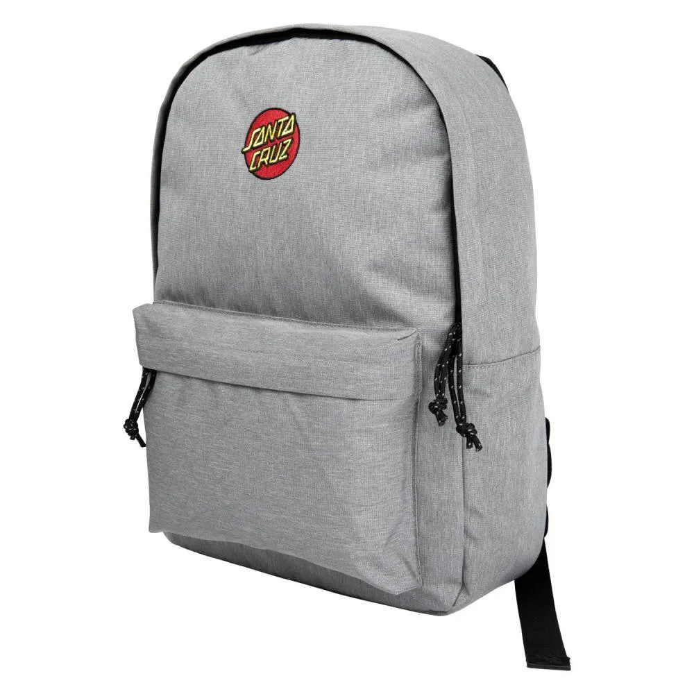 Santa Cruz Backpack Classic Dot Embroidered Stone Grey One Size