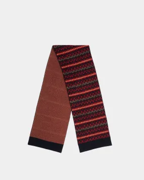 Scarf In Multicolor Wool 