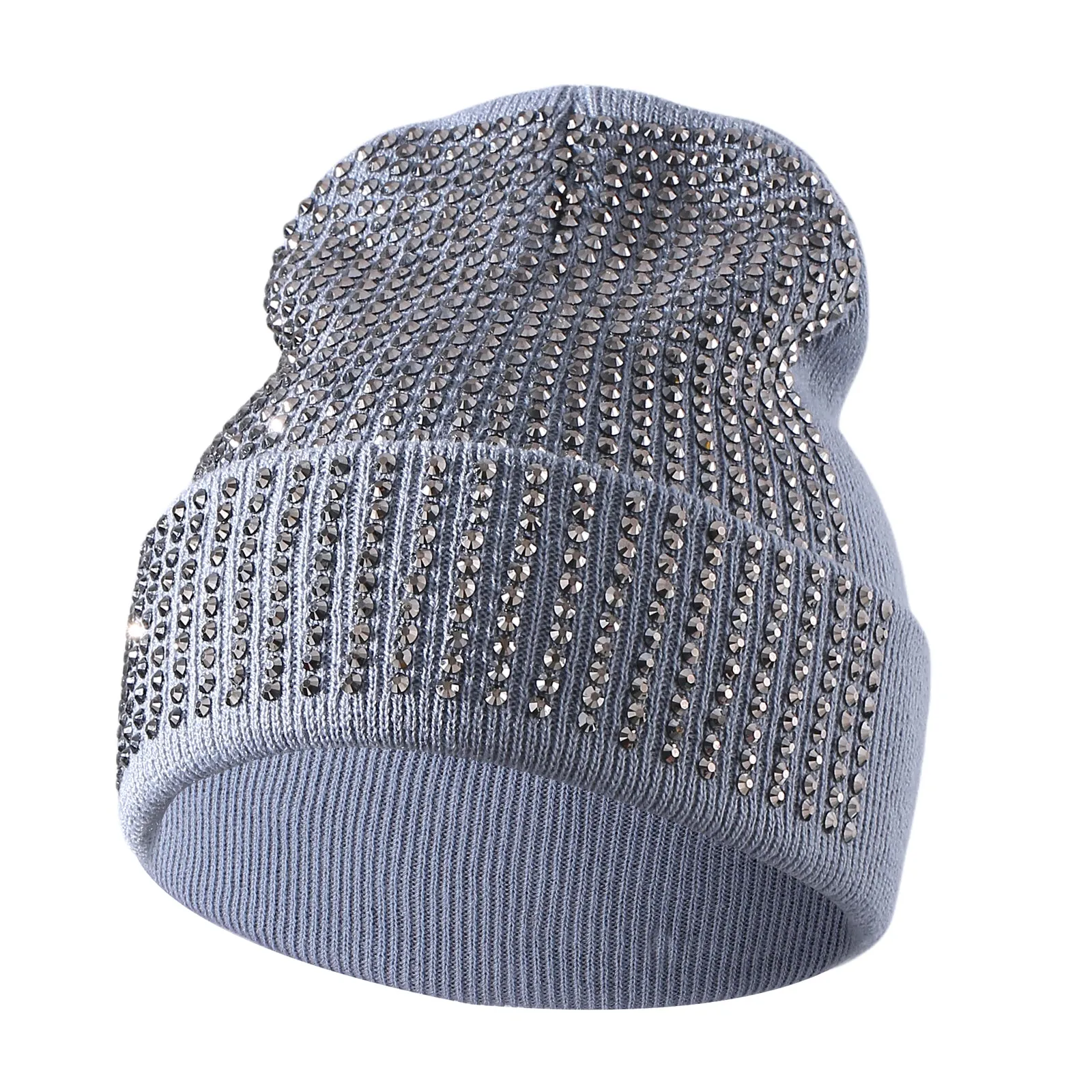 Scarlet Beanie in Grey