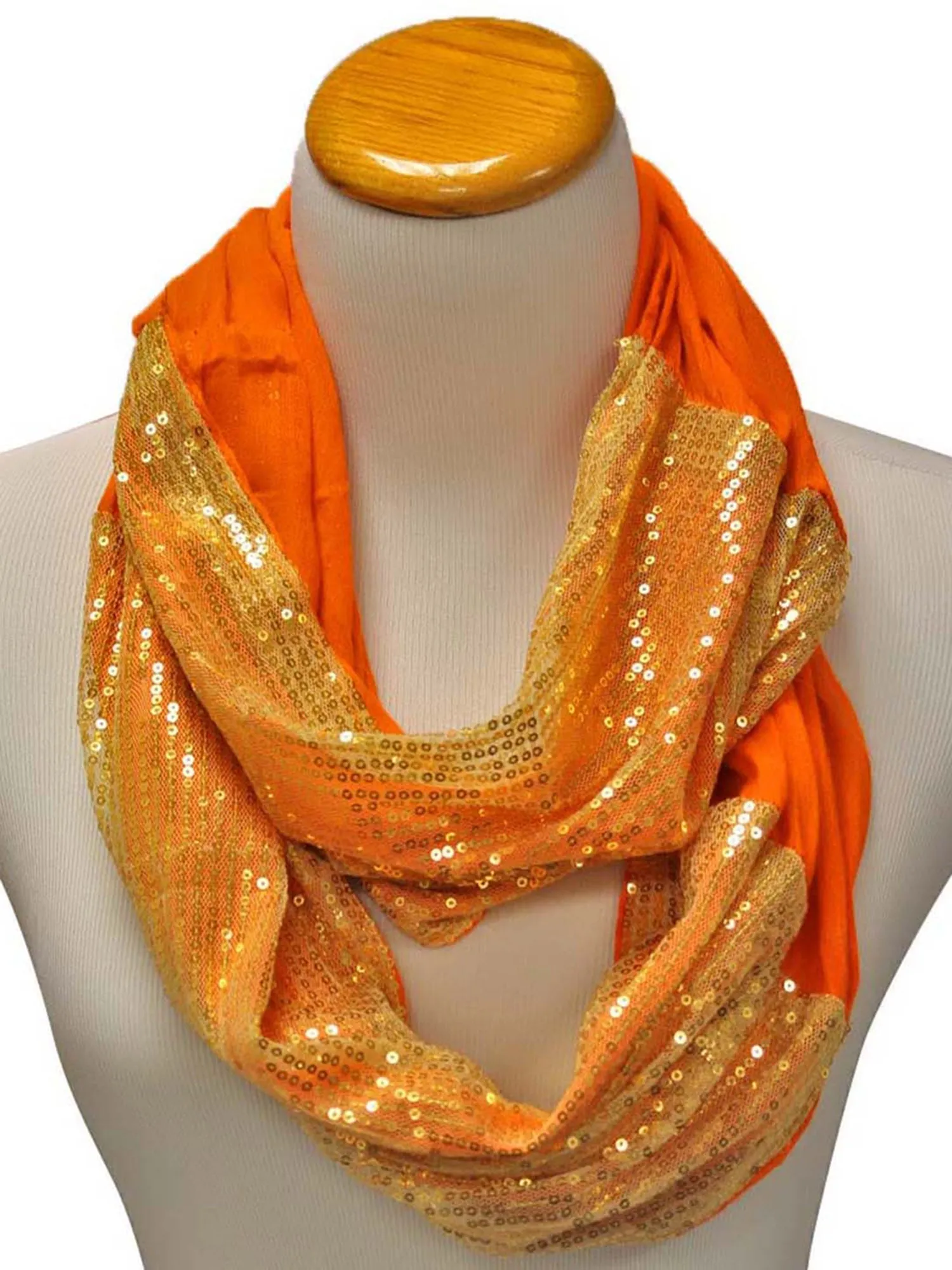 Sequin Lightweight Infinity Scarf