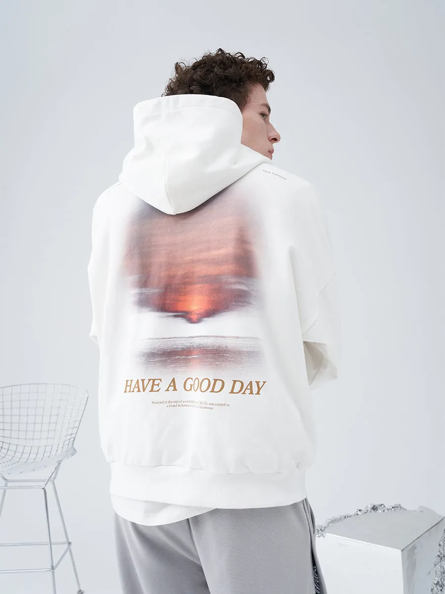 Sunset Landscape Hoodie