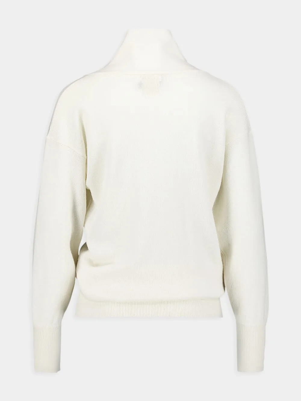 Talassa Crossed V-Neck Knitted Sweater