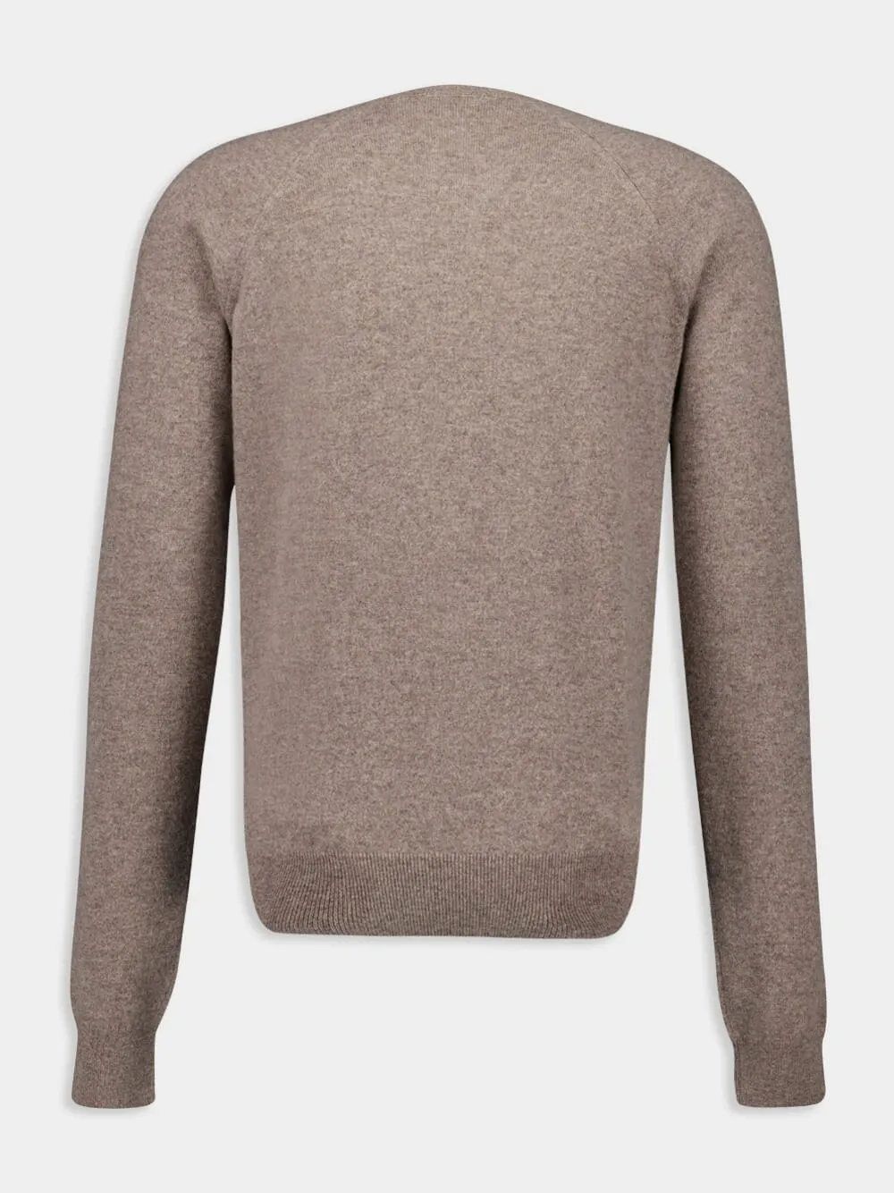 Taupe Grey Cassandre Cashmere Sweater