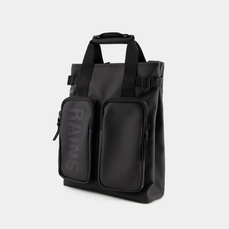 Texel Backpack - RAINS - Synthetic - Black