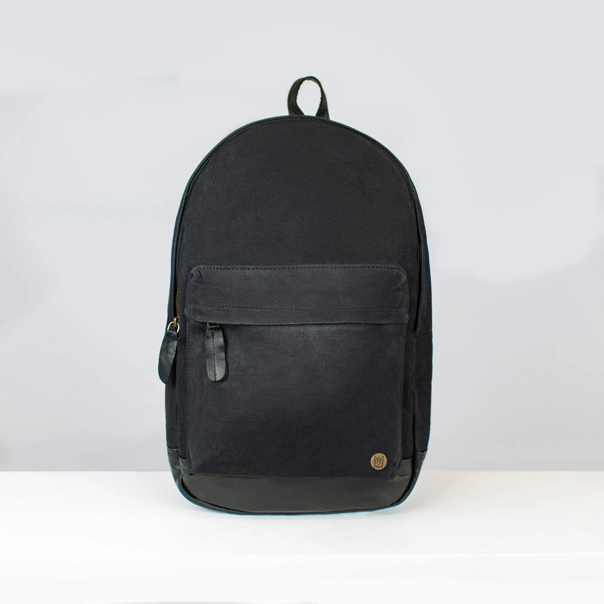 The Classic Backpack - Black Canvas