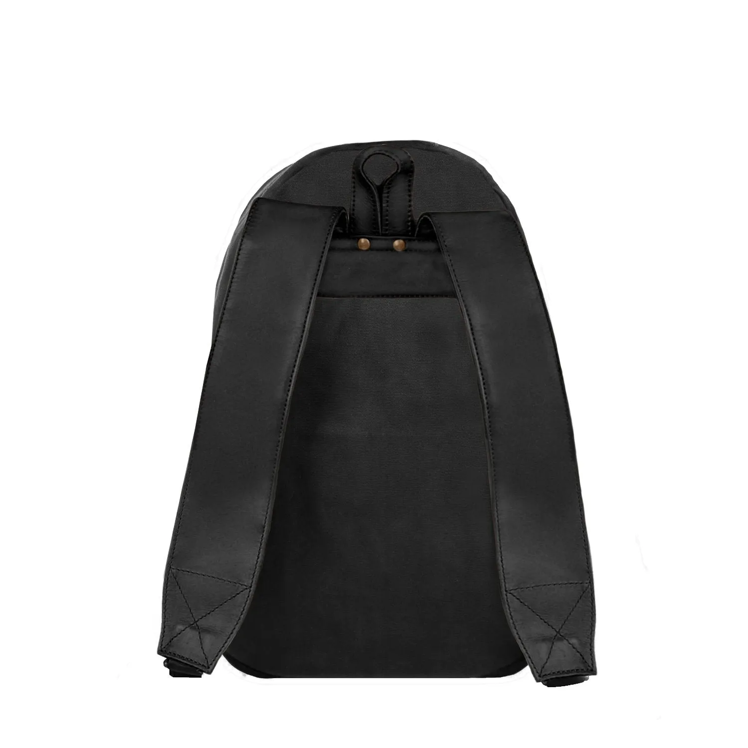 The Classic Backpack - Black Canvas