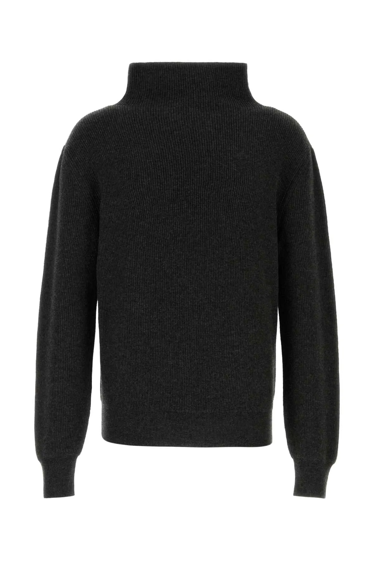 The Row Charcoal Cashmere Daniel Sweater