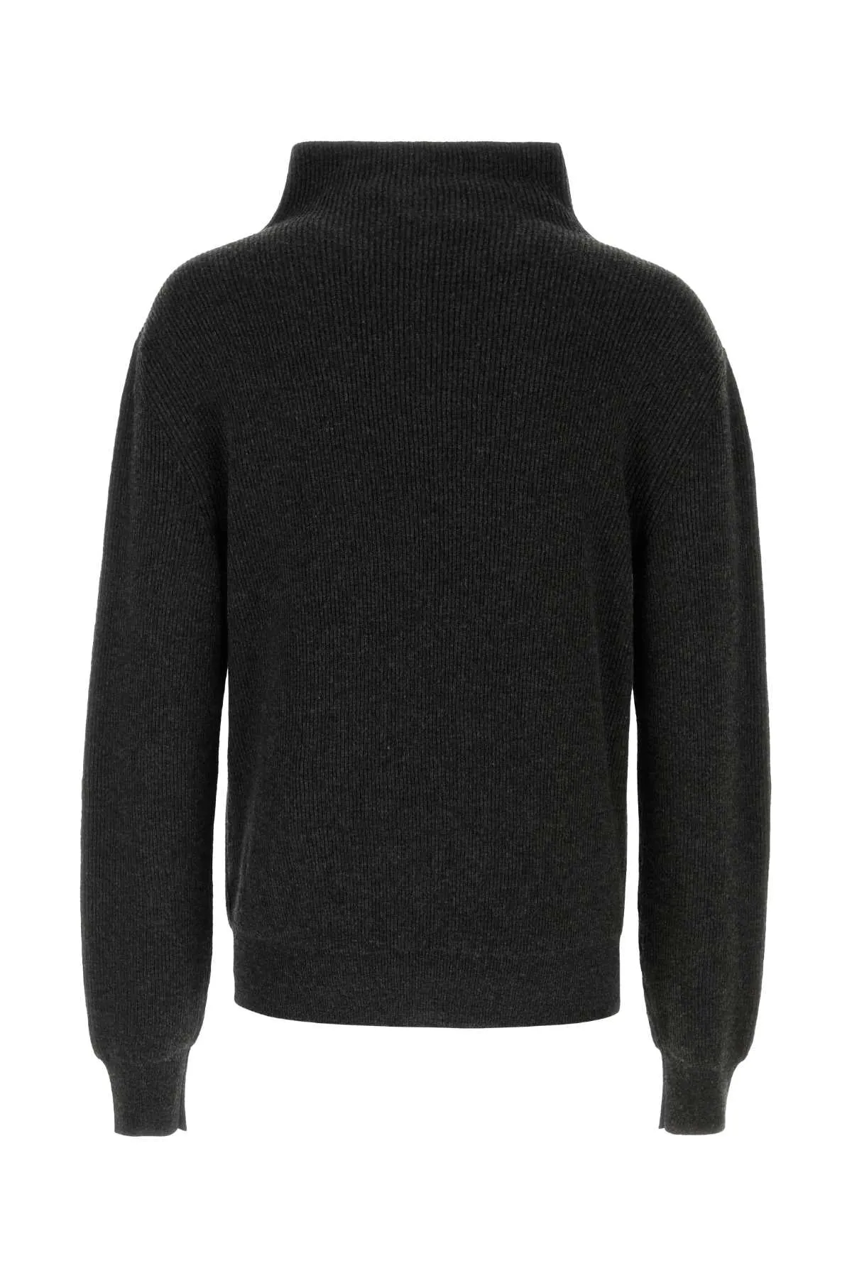 The Row Charcoal Cashmere Daniel Sweater