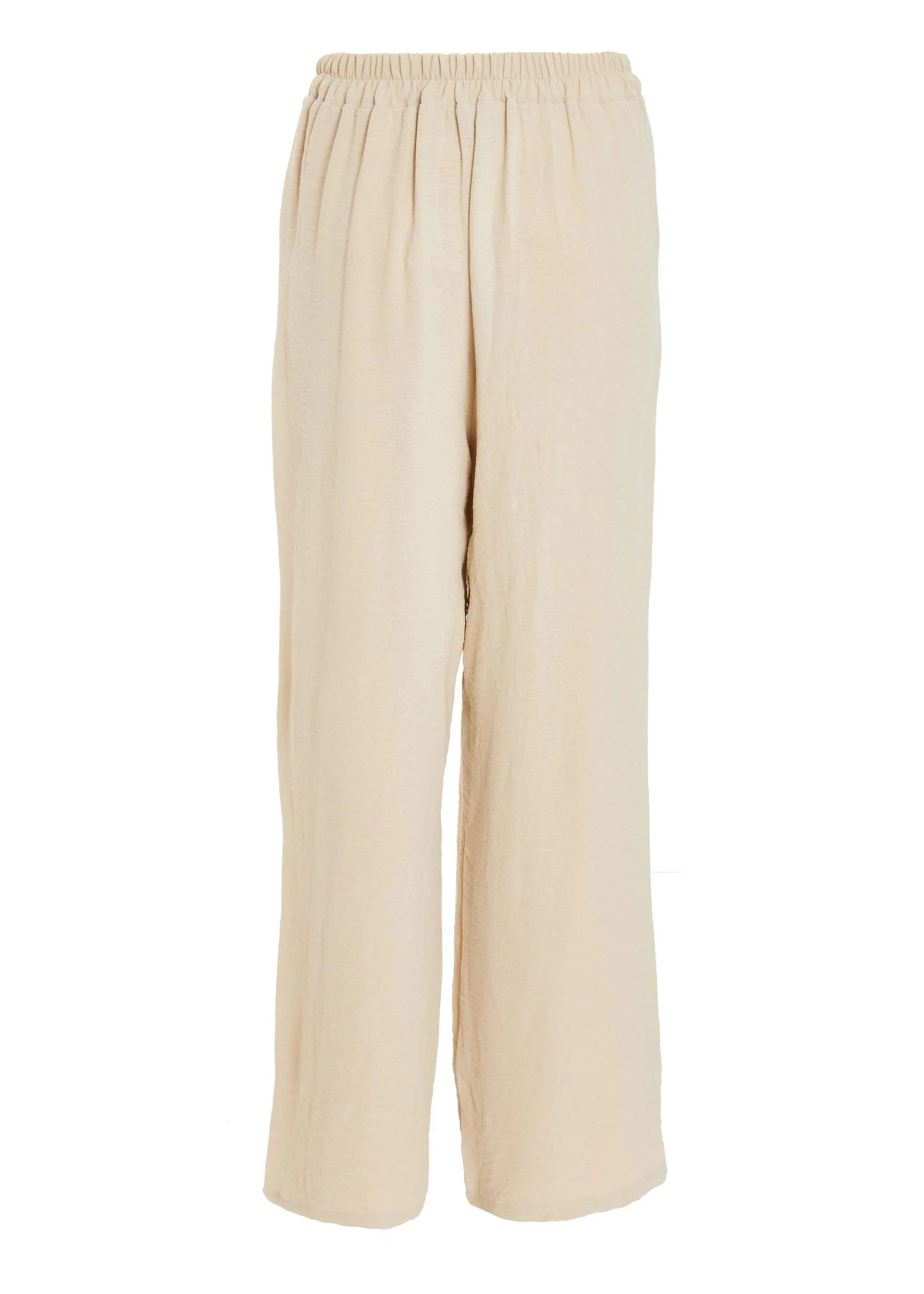 Trousers | High Waisted Wide Leg Trousers | Quiz