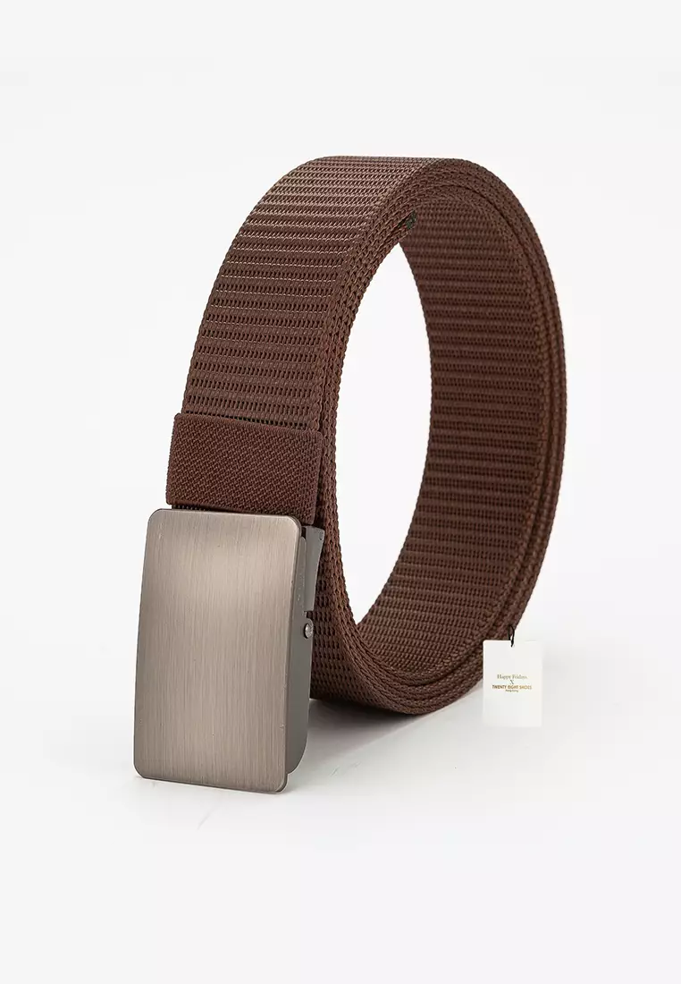 Twenty Eight Shoes Casual Street Style Thick Nylon Automatic Buckle Belt JW TS-FB24002