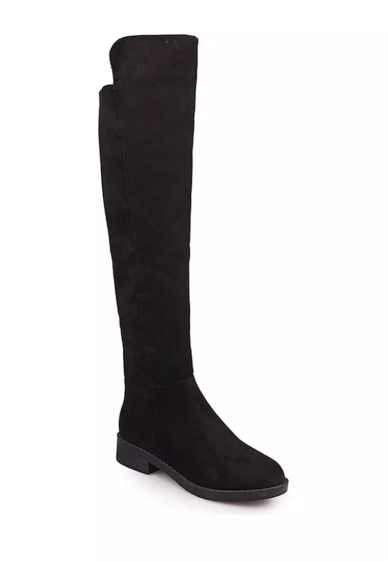 Twenty Eight Shoes VANSA Comfortable Elastic Over Knee Boot VSW-BK5