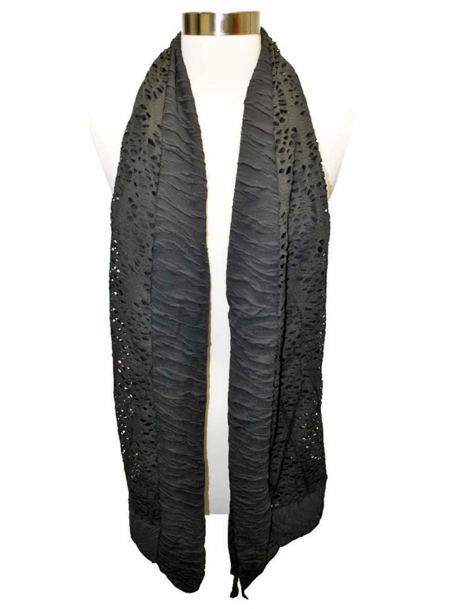 Unique Textured Oblong Scarf