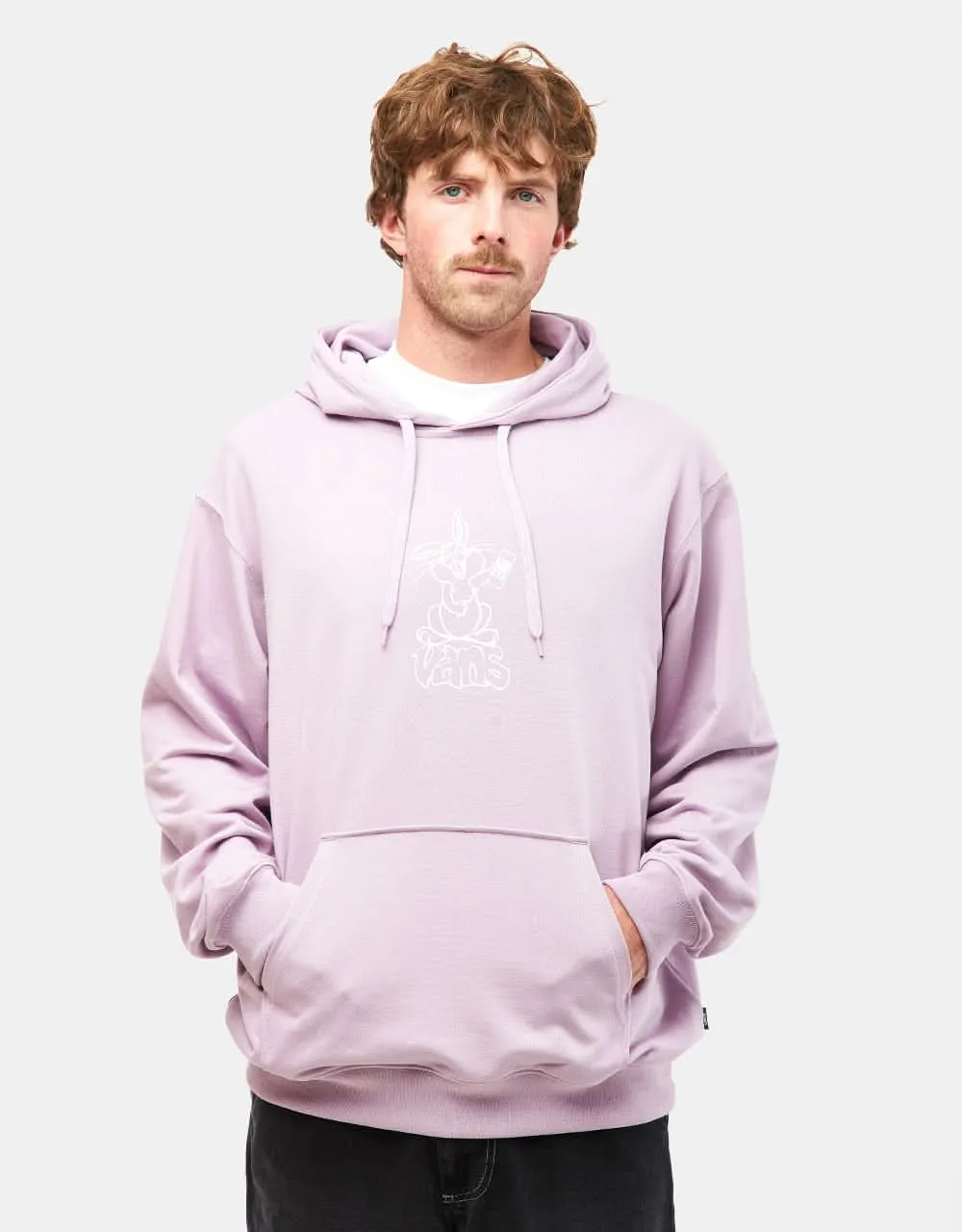 Vans Crazy Eddy 66 Loose Pullover Hoodie - Lavender Mist