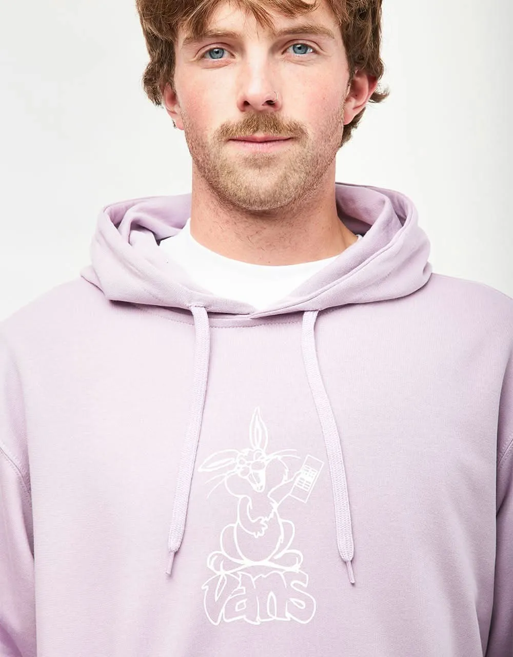 Vans Crazy Eddy 66 Loose Pullover Hoodie - Lavender Mist