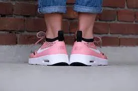 Warehouse SALE Air Max THEA Women Bright Melon Flyknit