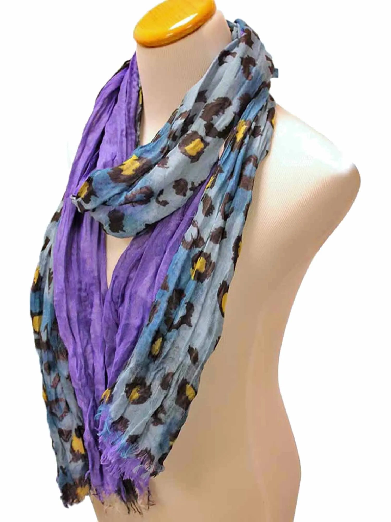 Wild Exotic Animal Print Summer Scarf