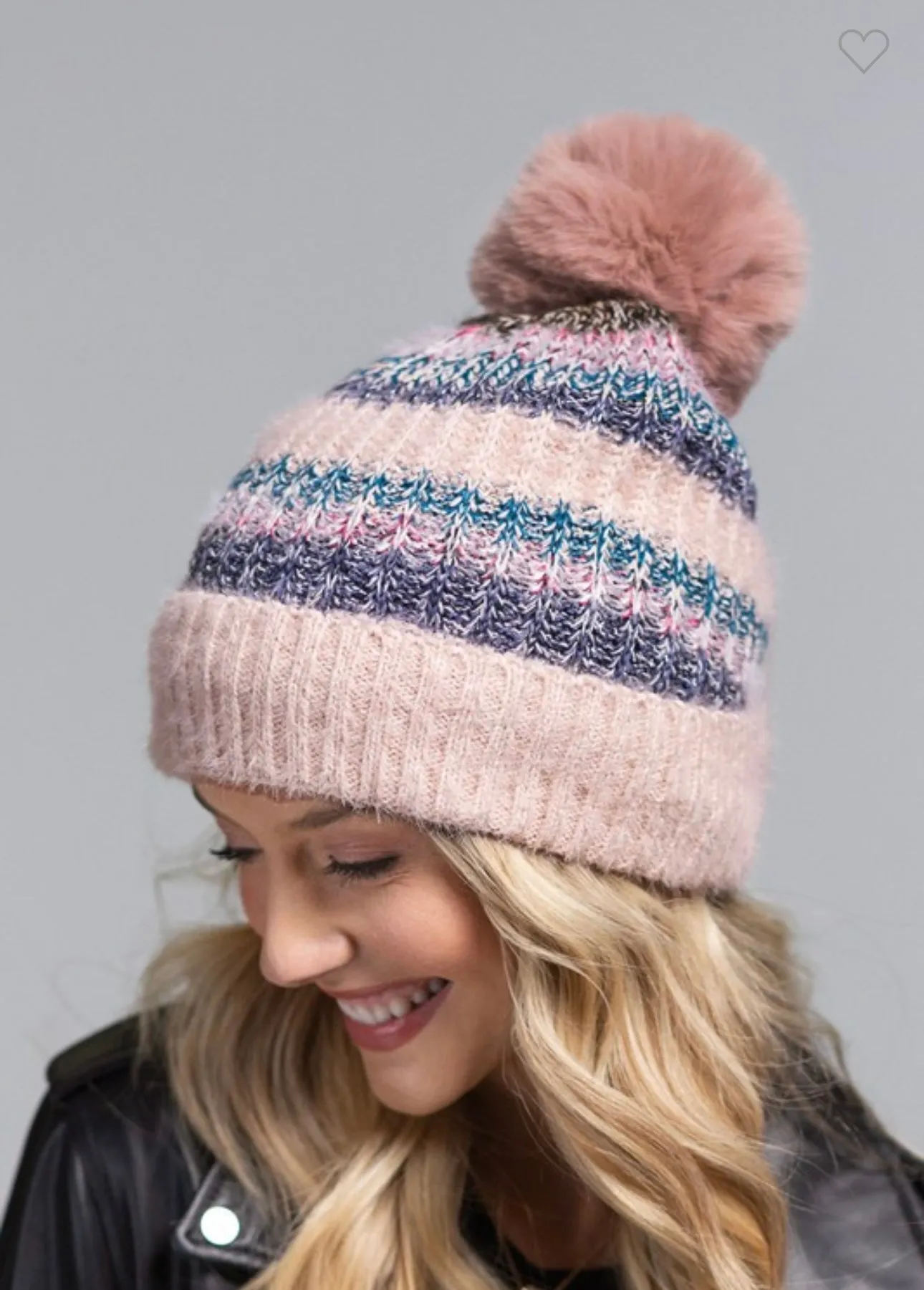 Winter Pom Pom Beanies