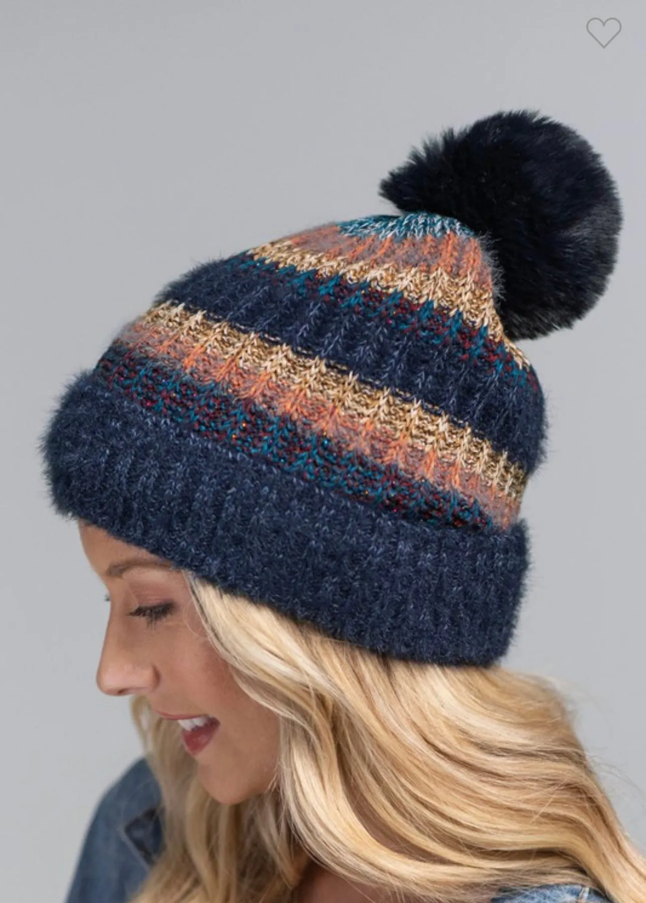 Winter Pom Pom Beanies