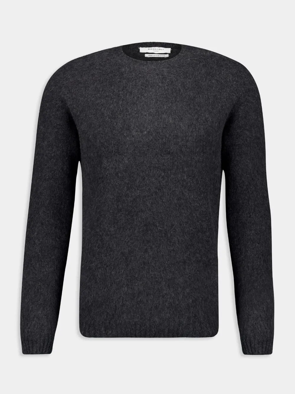 Wool and Cashmere Dark Grey Sweater