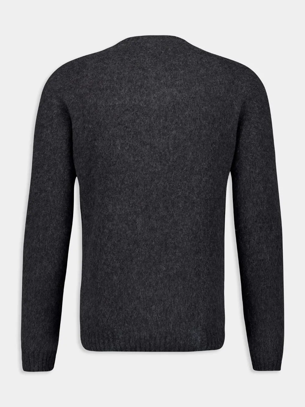 Wool and Cashmere Dark Grey Sweater