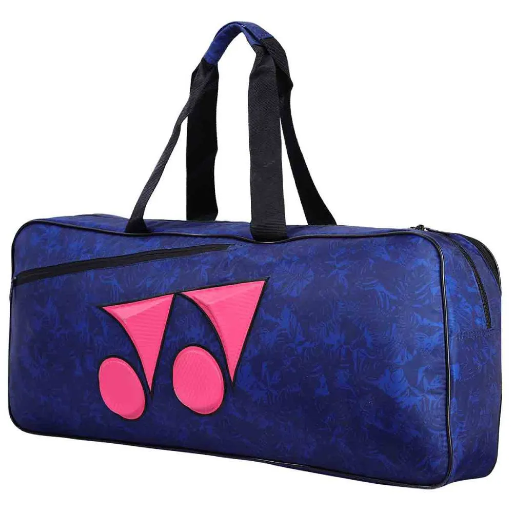 YONEX Club Tournament 3D Badminton Kit Bag (Navy/Pink)