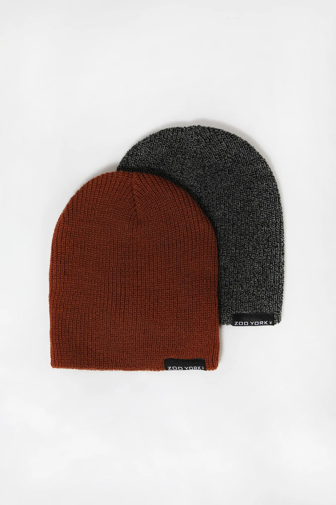 Zoo York Youth Slouch Beanie 2-Pack